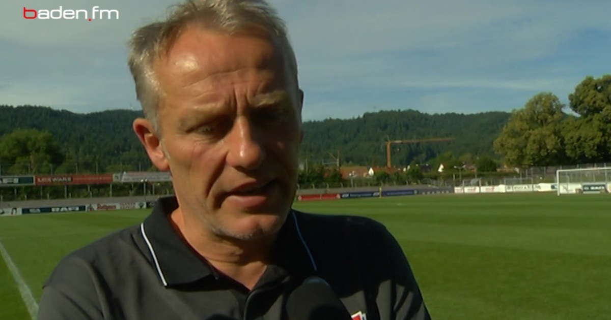 SV Solvay-Trainer Richard Dura nach der 0:1 Niederlage