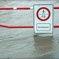 Hochwasser, Unwetter, Elz, Waldkirch, Überflutung