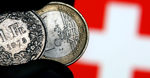 Euro, Franken, © Oliver Berg - dpa