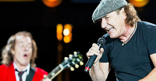 AC/DC, Brian Johnson, Angus Young, © picture alliance - dpa