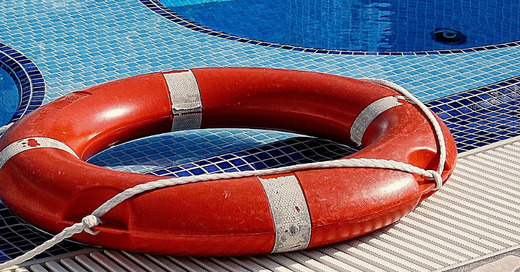 Rettungsring, Schwimmbad, © PIxabay