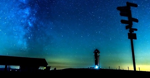 Feldberg, Sternschnuppen, Nachthimmel, © Klaus Hansen - dpa