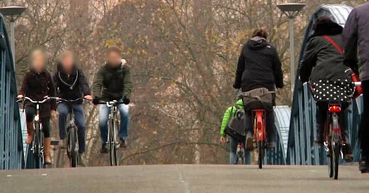 Wiwili, Brücke, Fahrrad, Radfahrer, © baden.fm