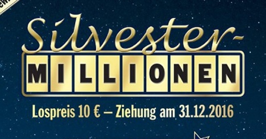 Silvester-Millionen, Lotto, © obs / Lotto Baden-Württemberg