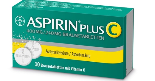 Aspirin Plus C, Schmerzmittel, Medikament, © Bayer Vital GmbH