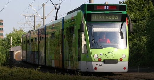 Straßenbahn, Tram, VAG, © Freiburger Verkehrs AG