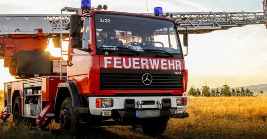 Feuerwehr, Drehleiter, Einsatz, © Pixabay (Symbolbild)