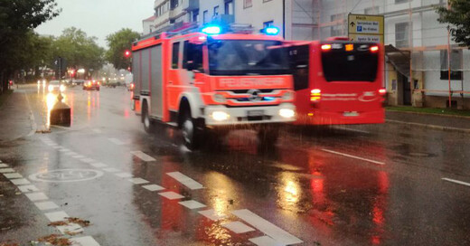 Feuerwehr, Freiburg, Unwetter, © baden.fm