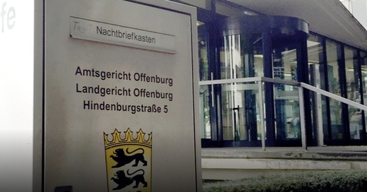 Amtsgericht, Landgericht, Offenburg, Justiz, © Jürgen Ruf - dpa