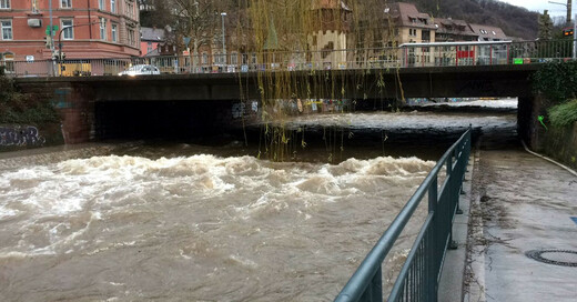 Hochwasser, Dreisam, Freiburg, Überflutung, © baden.fm