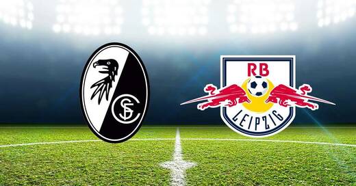 SC Freiburg gegen RB Leipzig Fußball Bundesliga