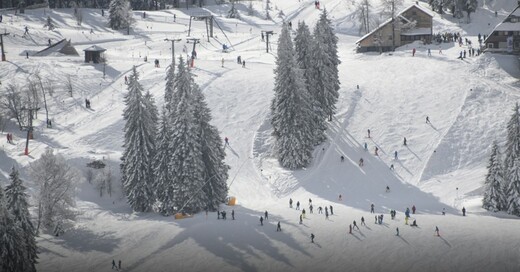 Wintersport, Grafenmatt, Skipiste, Feldberg, © Patrick Seeger - dpa (Symbolbild)