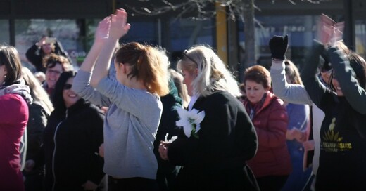One Billion Rising, Flashmob, Bad Krozingen, © baden.fm