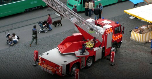 Feuerwehr, Basel, Stadt, © Juri Weiss - Kanton Basel-Stadt (Symbolbild)