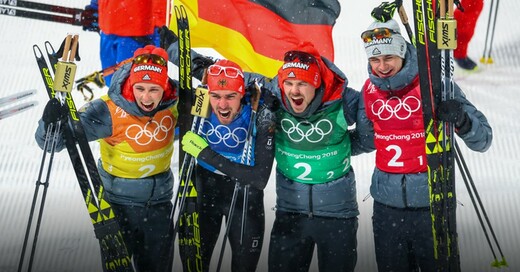 Olympische Spiele, Nordische Kombinierer, Fabian Rießle, © Daniel Karmann - dpa