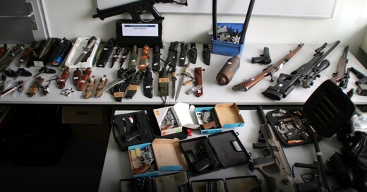 Waffen, Arsenal, Kehl, © Polizeipräsidium Offenburg