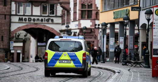 Polizei, Freiburg, Gruppenvergewaltigung, Sicherheit, © Patrick Seeger - dpa