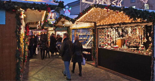 Weihnachtsmarkt, Basel, © Juri Weiss - Staatskanzlei Basel-Stadt