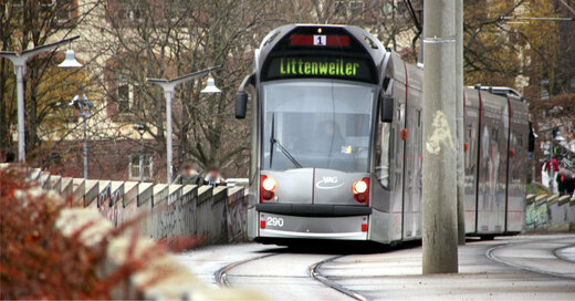 Straßenbahn, Linie 1, Littenweiler, © baden.fm (Symbolbild)