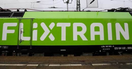 Flixtrain, Zug, Bahn, © Christian Charisius - dpa (Symbolbild)