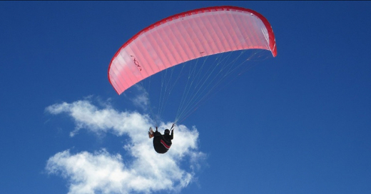Fallschirmspringen, Gleitschirm, Extremsport, © Pixabay