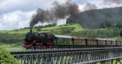 Eisenbahn, Dampflok, Sauschwänzlebahn, Kohle, © Patrick Seeger - dpa (Symbolbild)