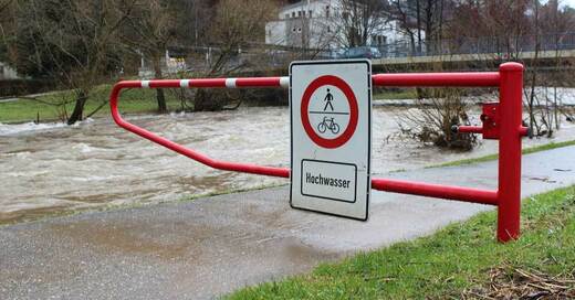 Waldkirch, Hochwasser, Elz, Absperrung, © baden.fm