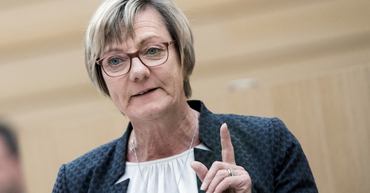 Edith Sitzmann, Grüne, Finanzministerin, Landtag, Baden-Württemberg, © Tom Weller - dpa