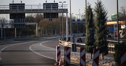 Grenzübergang, Weil am Rhein, A5, Autobahn, © Patrick Seeger - dpa
