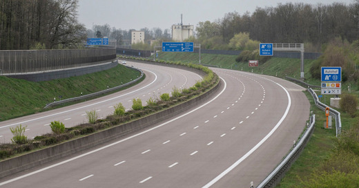 Autobahn, autofreier Sonntag, Achern, A5, Verkehr, © Patrick Seeger - dpa (Symbolbild)