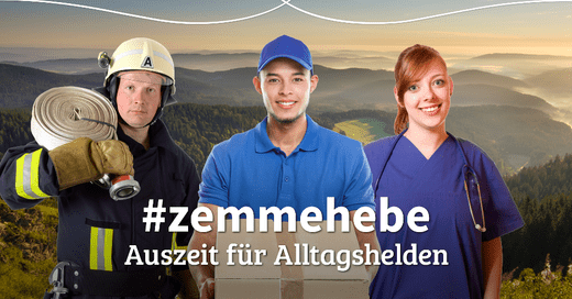 Zammehebe, Alltagshelden, Coronavirus, Auszeit, © Hochschwarzwald Tourismus GmbH