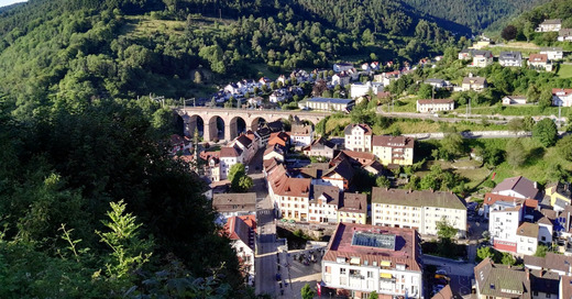 Hornberg, Ortenau, Schwarzwald, Eisenbahnbrücke, © Pixabay (Symbolbild)
