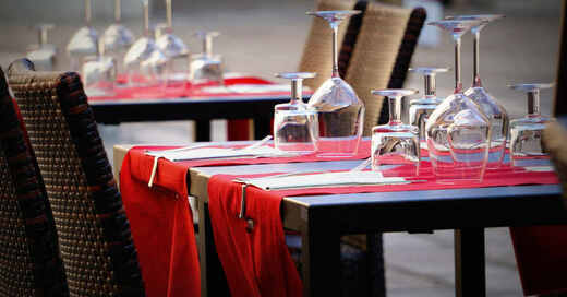 Außengastronomie, Restaurant, Straßencafe, Biergarten, © Pixabay (Symbolbild)