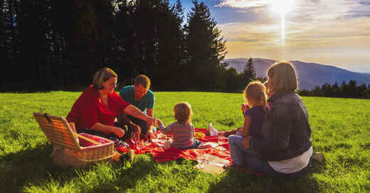 Picknick, Familie, Freizeit, Ausflug, Hochschwarzwald, Brend, © Hannes Kutza / Hochschwarzwald Tourismus GmbH (Symbolbild)