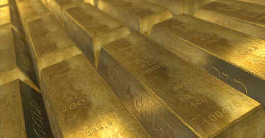 Gold, Goldbarren, Geld, Kapital, Anlage, Reichtum, Rohstoffe, © Pixabay (Symbolbild)