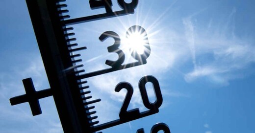 Thermometer, Temperatur, Hitze, Grad, Celsius, Sommer, Sonne, © Sven Hoppe - dpa (Symbolbild)