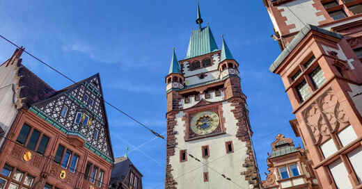 Freiburg, Martinstor, Innenstadt, Altstadt, Tourismus, Wahrzeichen, © baden.fm (Symbolbild)