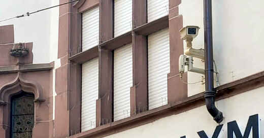 Videoüberwachung, Überwachung, Videokamera, Bermudadreieck, Partymeile, Sicherheit, Polizei, Freiburg, Innenstadt, Kamera, © baden.fm