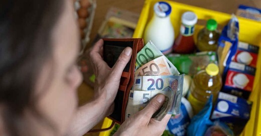 Lebensmittel, Verbraucherpreise, Einkauf, Kosten, Geld, Inflation, Geringverdiener, © Hendrik Schmidt - dpa (Symbolbild)