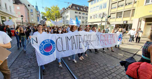 Fridays for Future, Freiburg, Demonstration, Klimastreik, Protest, Innenstadt, © Fabian Weller - baden.fm
