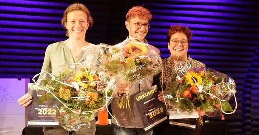 Gewinner des Lehrerpreises Freiburg 2022, © baden.fm