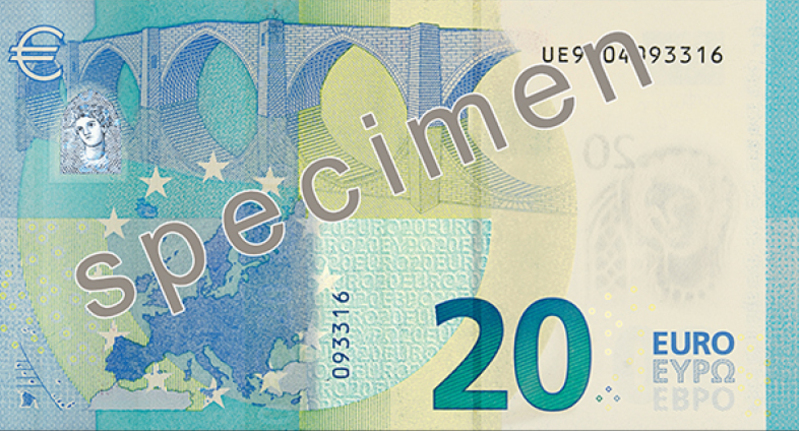 20 Euro Schein, © EUROPEAN CENTRAL BANK