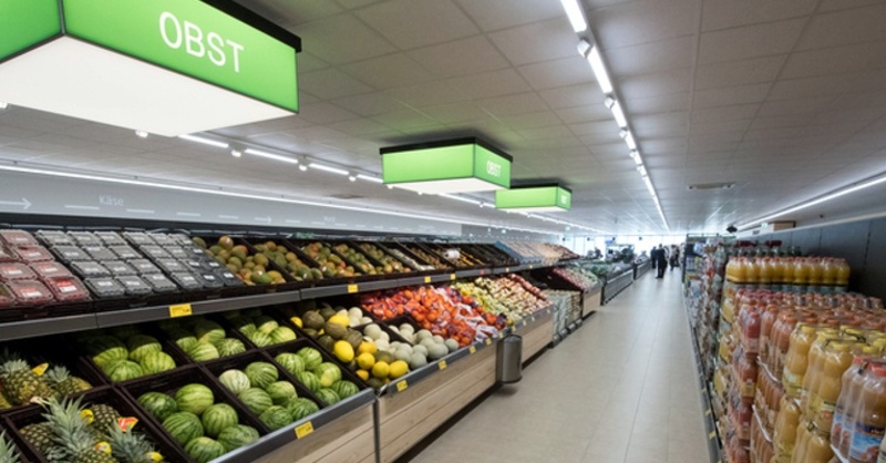 Aldi-Süd, Supermarkt, Discounter, © Peter Kneffel - dpa