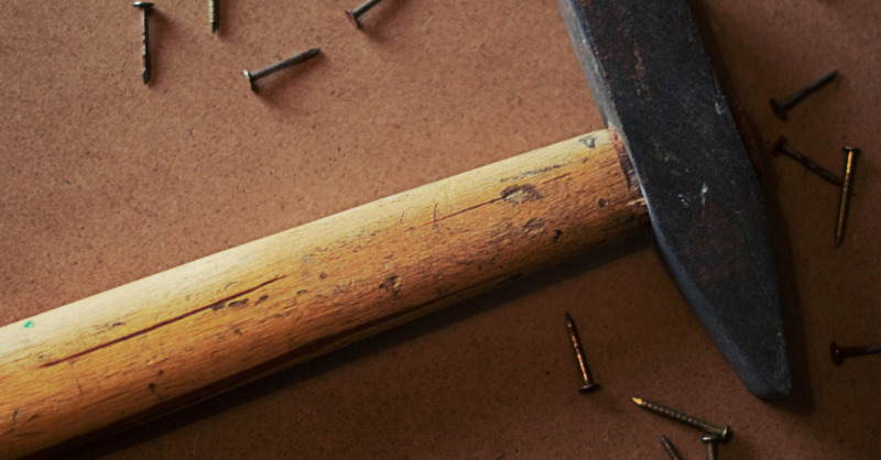 Werkzeug, Hammer, Nagel, © Pixabay