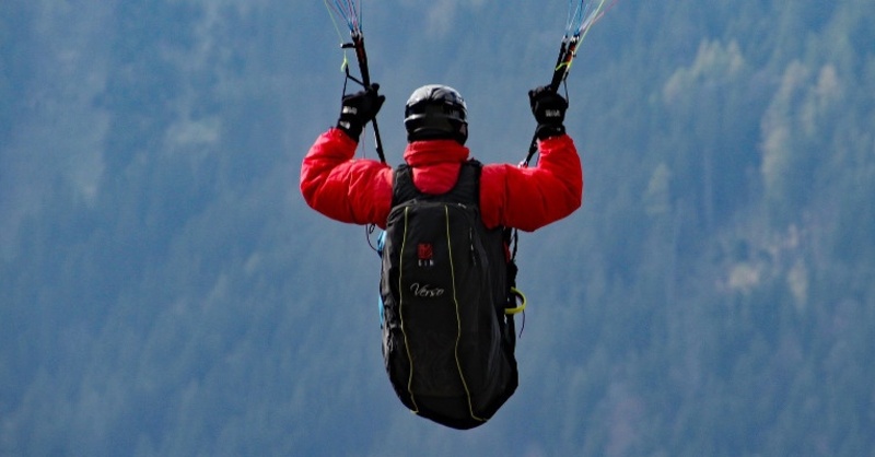 Fallschirm, Gleitschirm, Extremsport, © Pixabay