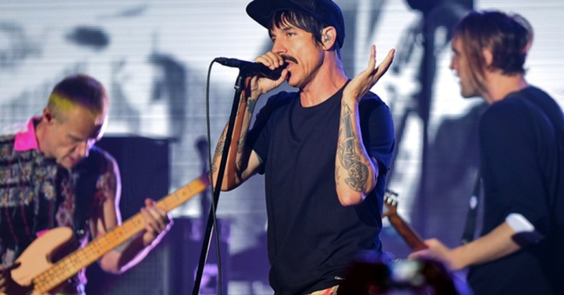 Red Hot Chili Peppers, Anthony Kiedis, Flea, Josh Klinghoffer, © Britta Pedersen - dpa