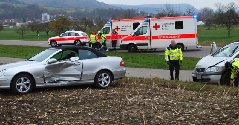 Küssaberg, Unfall, © Polizeipräsidium Freiburg