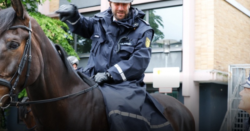 Polizei, Pferd, Reiterstaffel, © Polizeipräsidium Freiburg