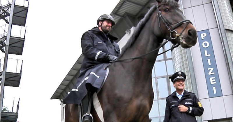 Polizei, Pferd, Reiterstaffel, © baden.fm