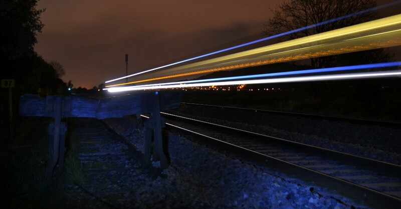 Gleise, Zug, Rheintalbahn, © Pixabay (Symbolbild)